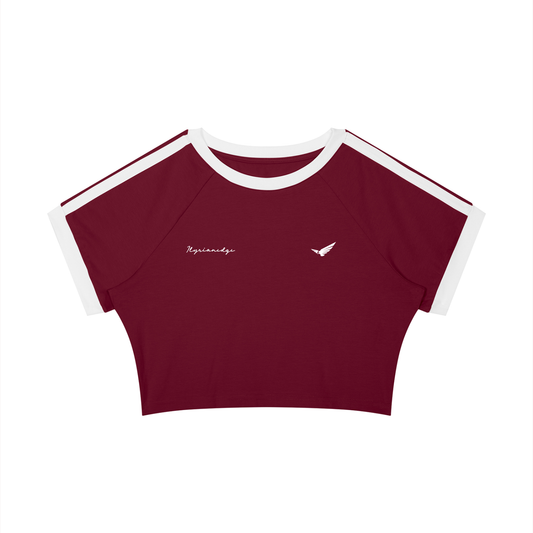 Stay Wild | Sporty Streetwear Crop Tee | ILYRIANEDGE