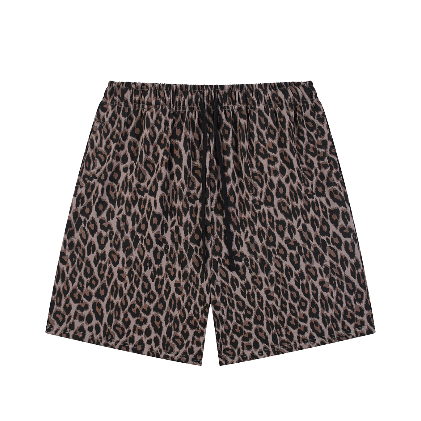 Wild Instinct | Heavyweight Leopard Drawstring Shorts | ILYRIANEDGE