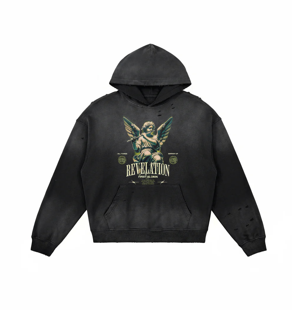 Revelation | Distressed Hoodie | ILYRIANEDGE