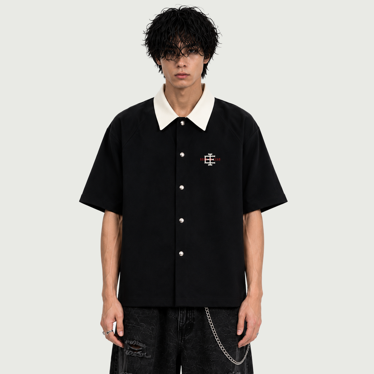 Goat | Premium Oversized Color Block Boxy Shirt | ILYRIANEDGE