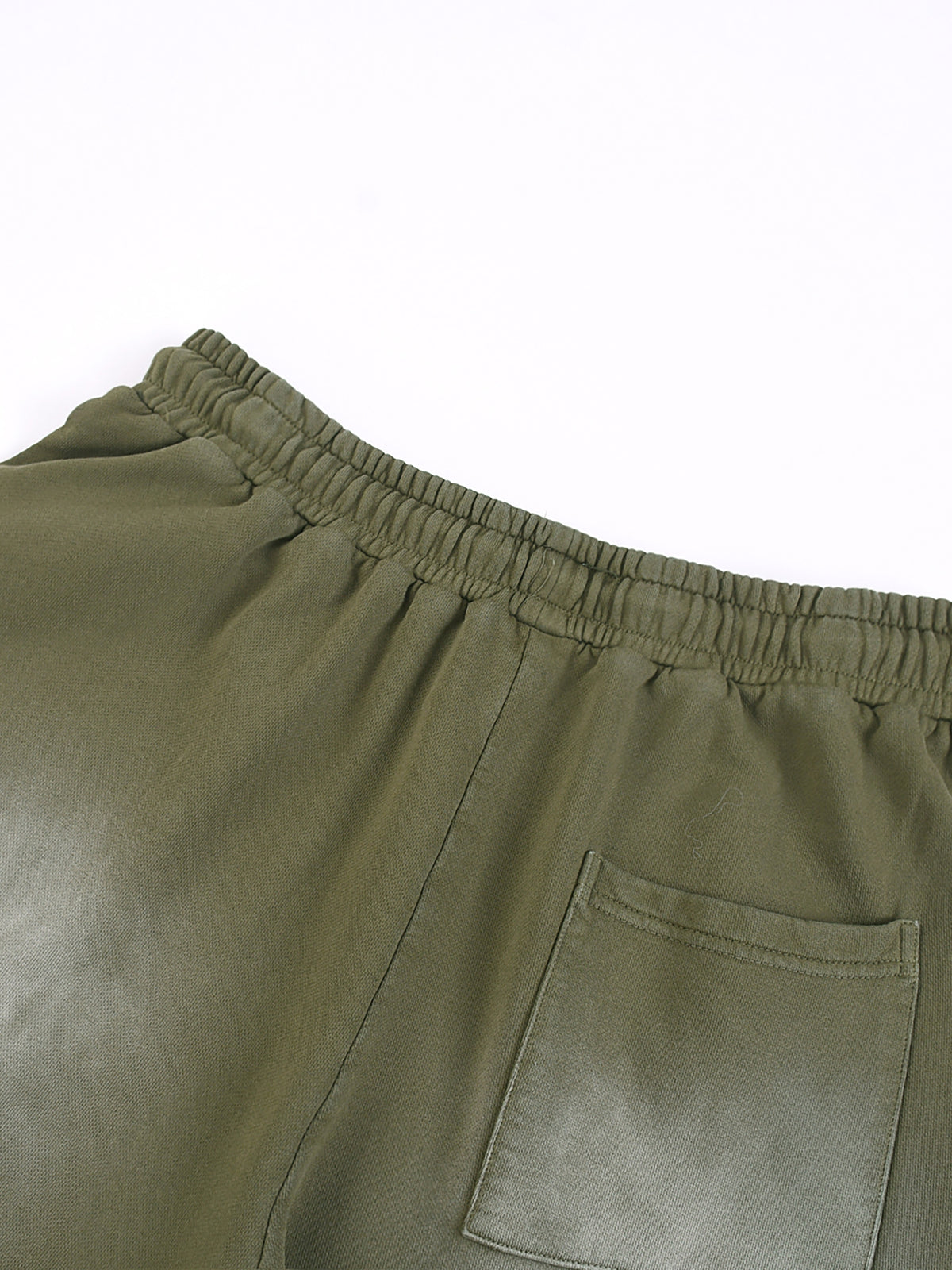 LA  | Vintage Washed  Rectangle Patch Shorts | ILYRIANEDGE