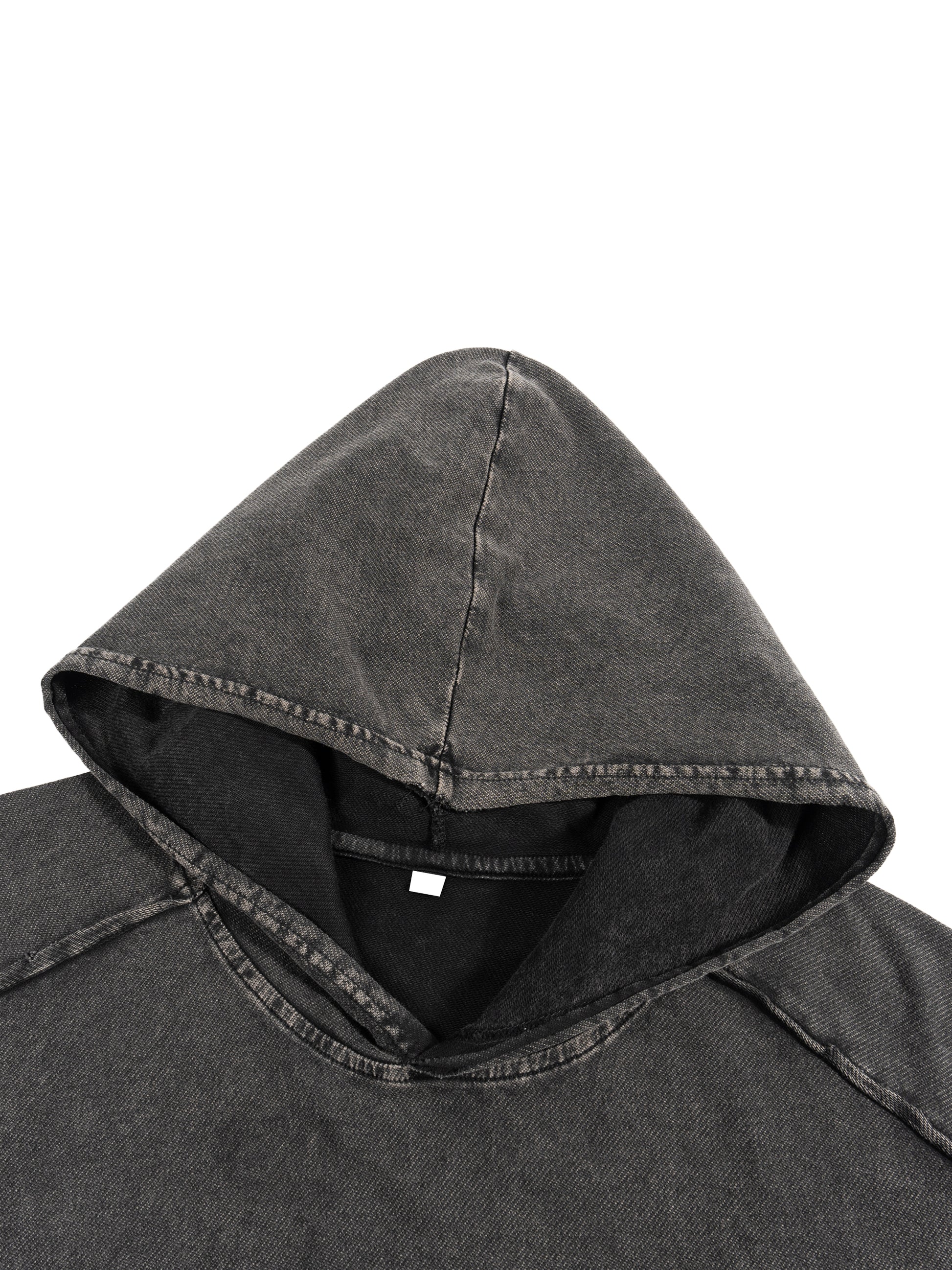 Iron Will | Snow Washed Boxy Hooded Tank Top | ILYRIANEDGE
