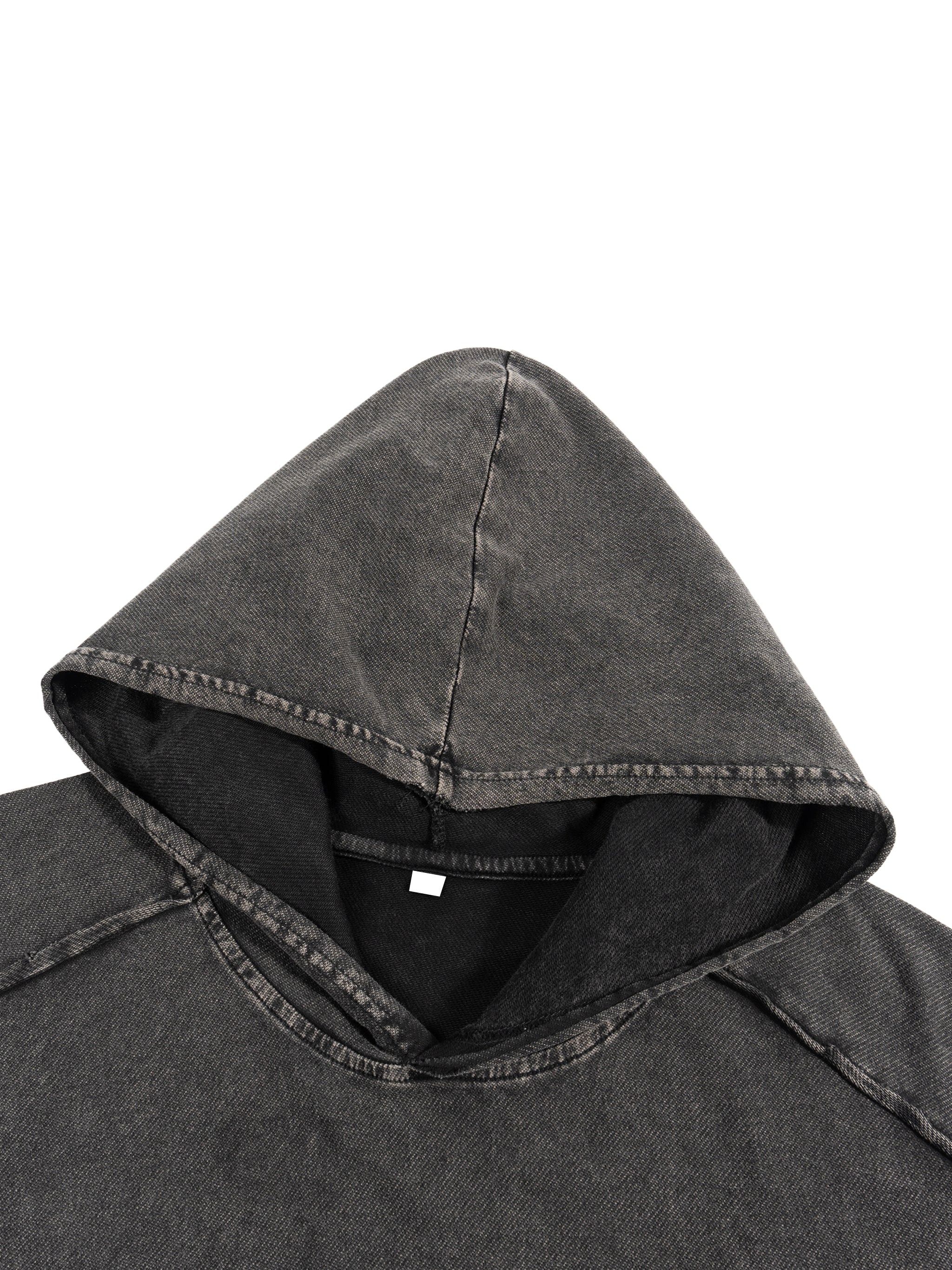 Iron Will | Snow Washed Boxy Hooded Tank Top | ILYRIANEDGE