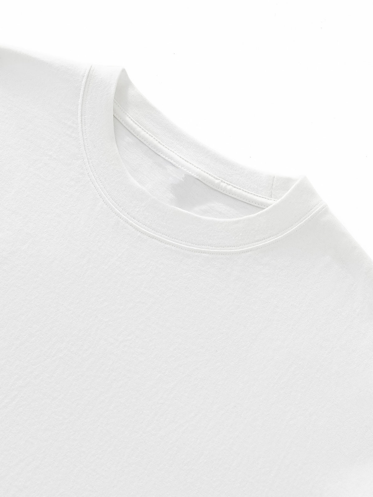 Heritage Muse - Layered Contrast Sleeve Cotton T-Shirt