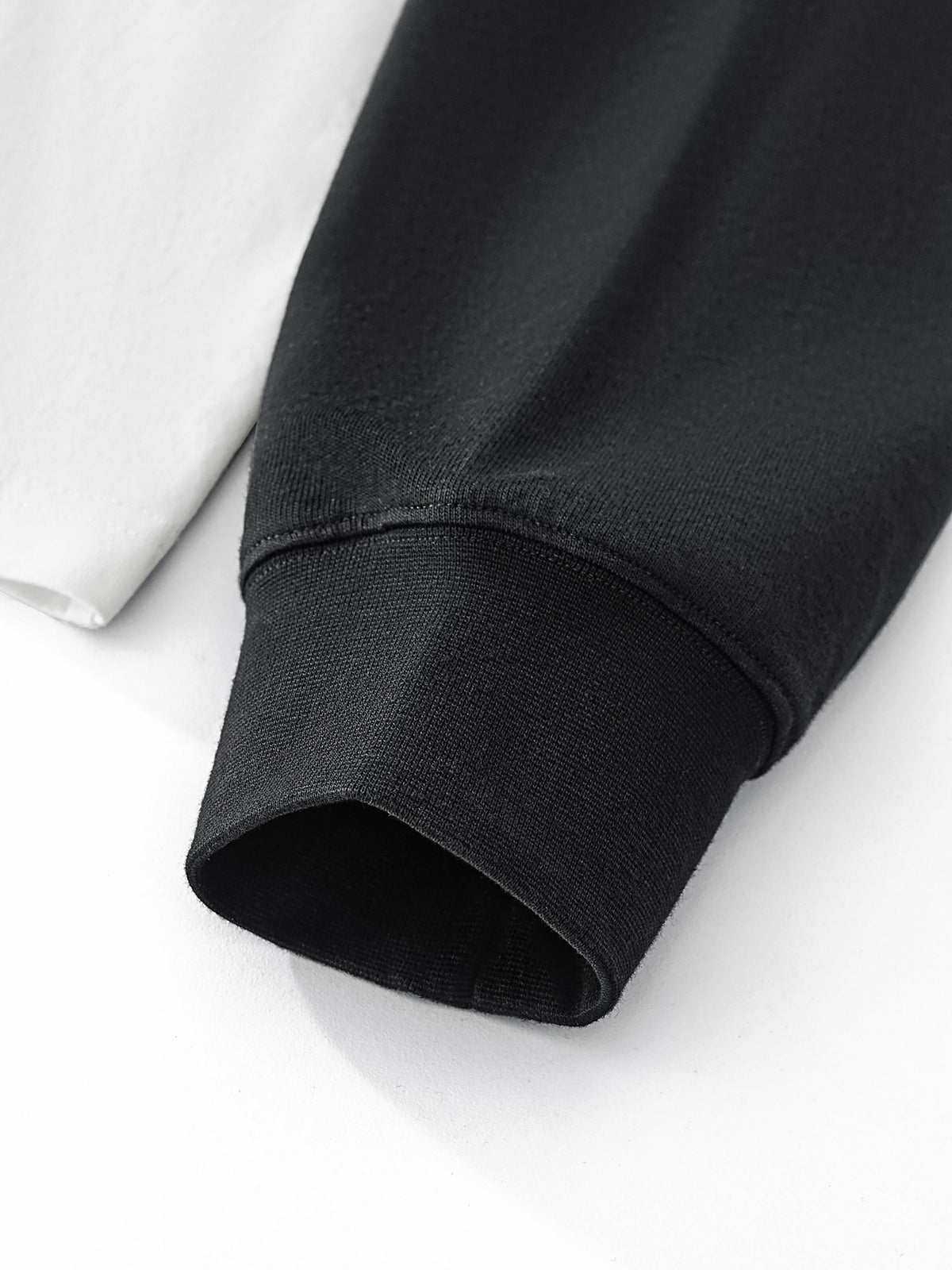 Heritage Muse - Layered Contrast Sleeve Cotton T-Shirt