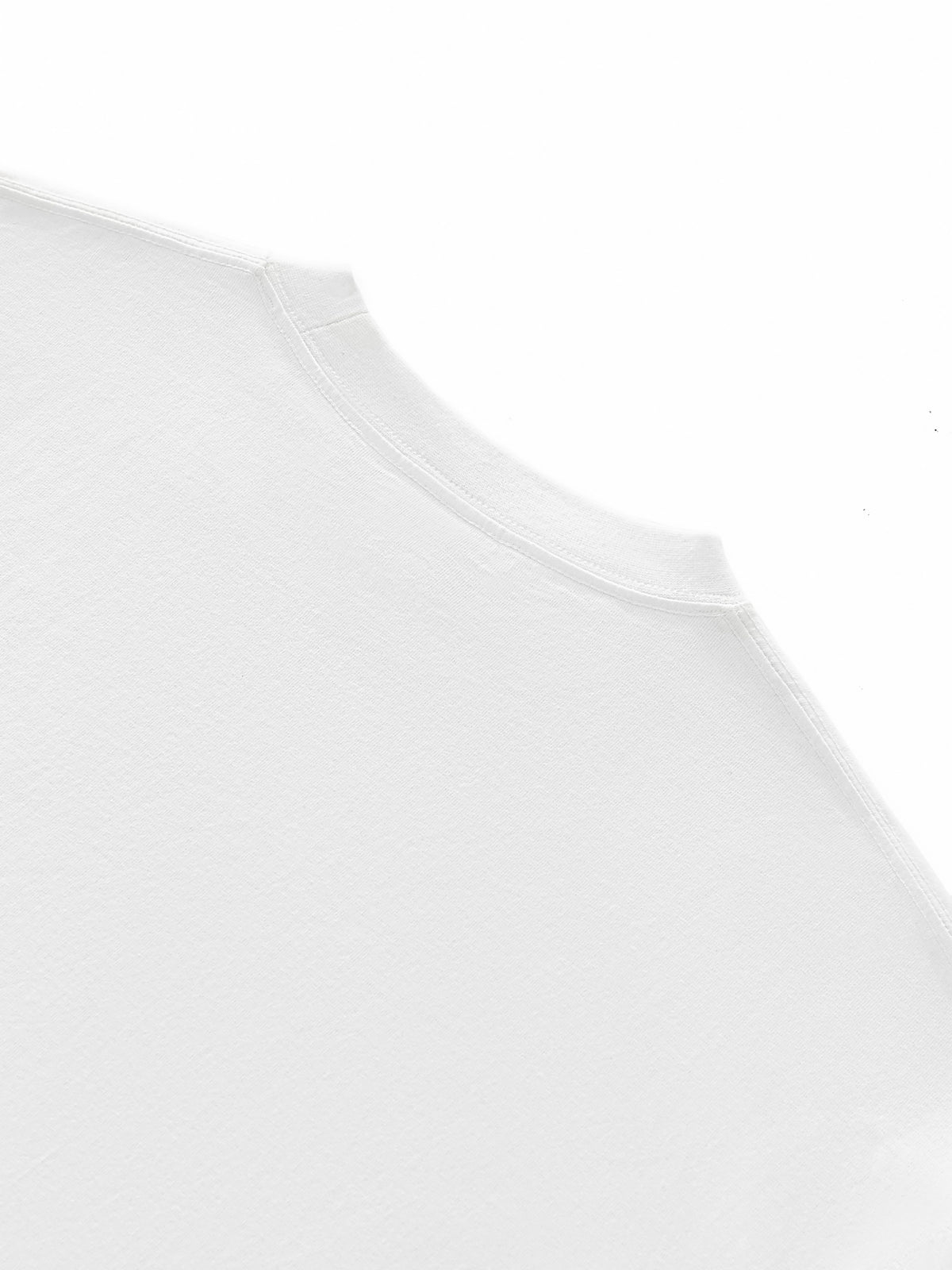 Heritage Muse - Layered Contrast Sleeve Cotton T-Shirt
