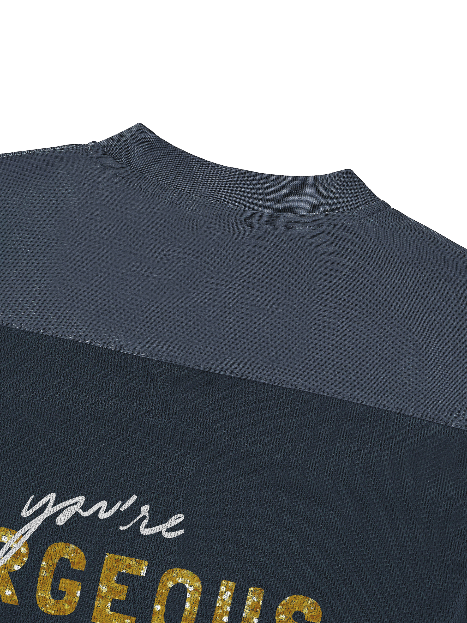 Gorgeous | Cropped V-Neck Jersey | ILYRIANEDGE