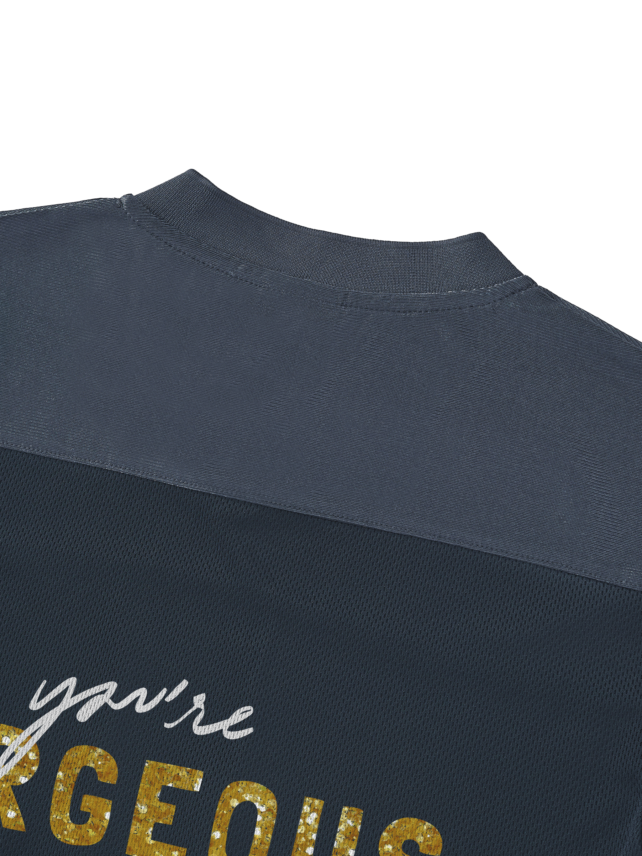 Gorgeous | Cropped V-Neck Jersey | ILYRIANEDGE