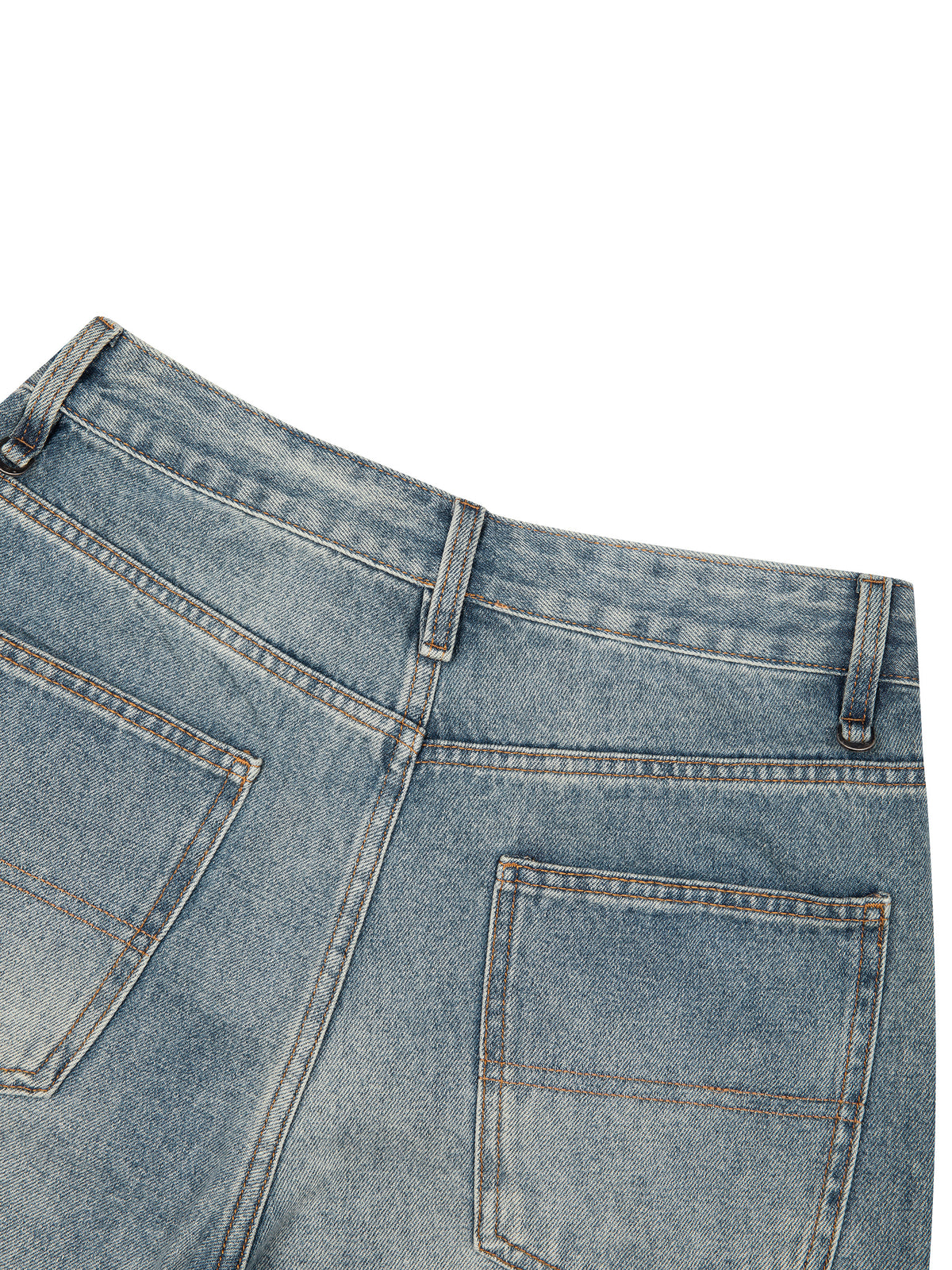 Simple - Men's Vintage Wash Denim Shorts