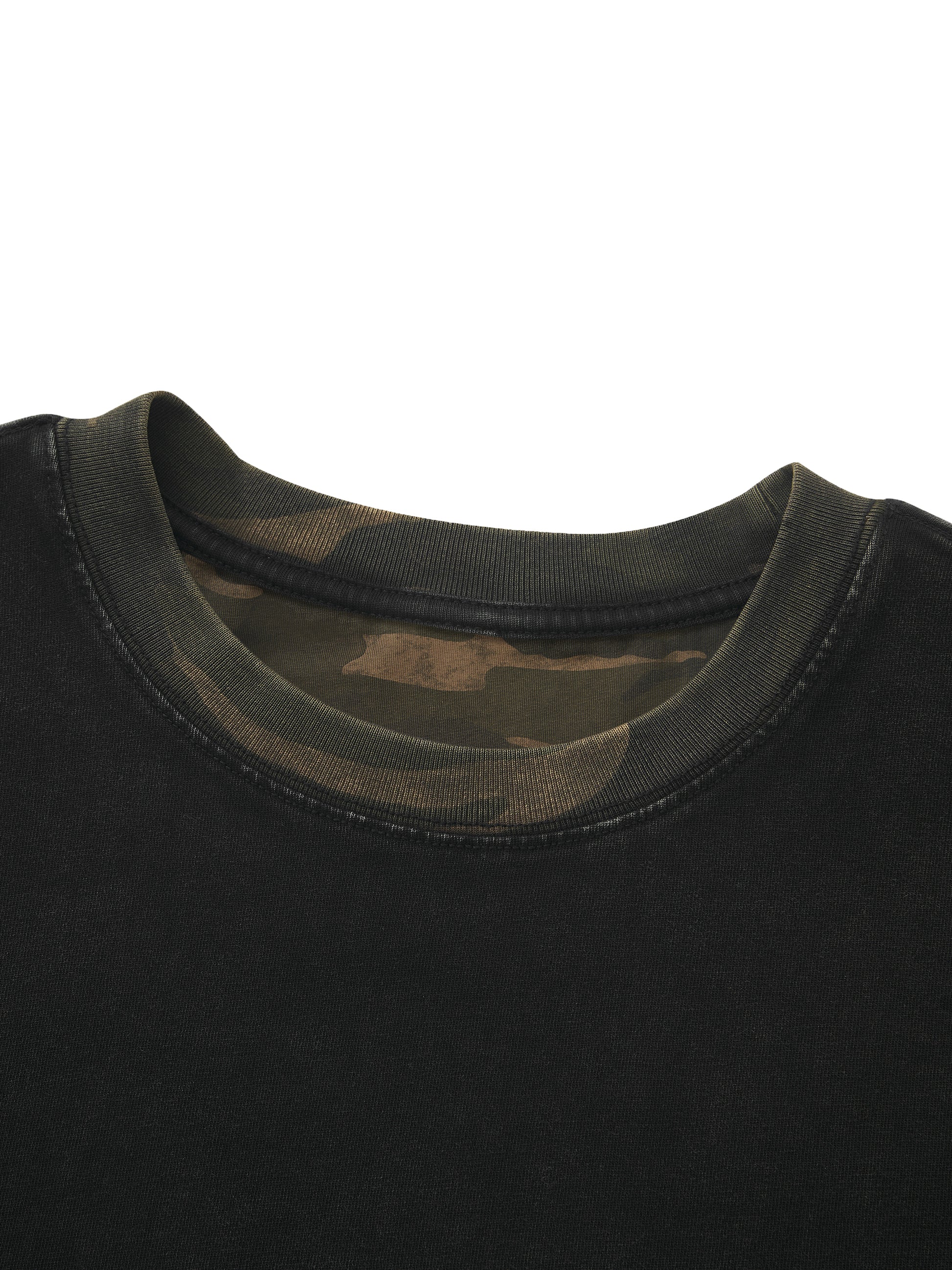 Ouroboros Legacy | Mineral Washed Boxy Panel T-Shirt | ILYRIANEDGE