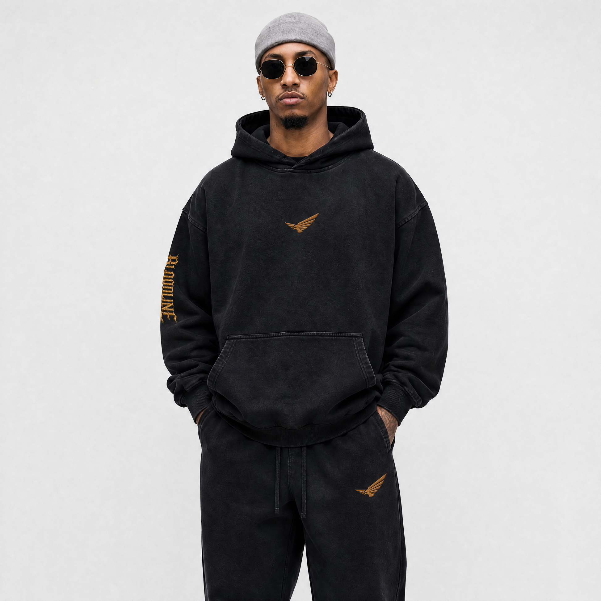 Bloodline Gold 2.0 | Boxy Hoodie | ILYRIANEDGE