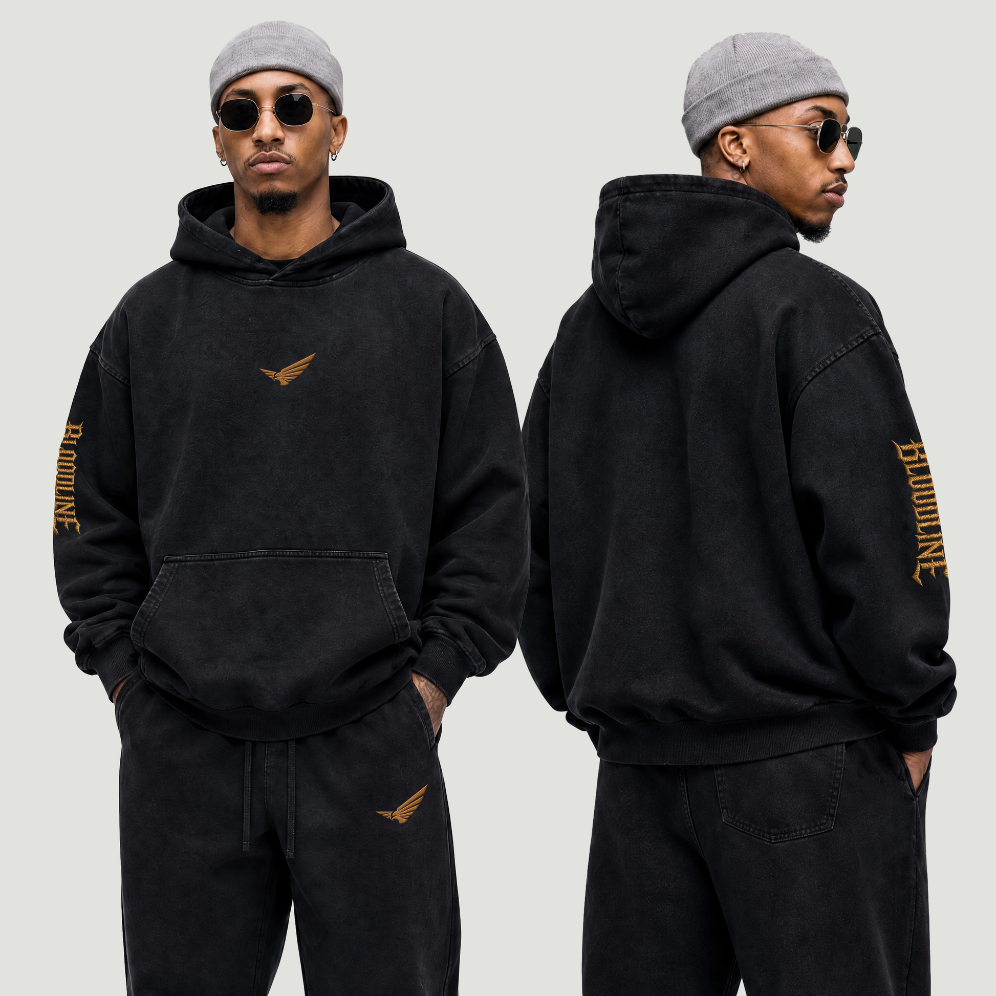 Bloodline Gold 2.0 | Boxy Hoodie | ILYRIANEDGE