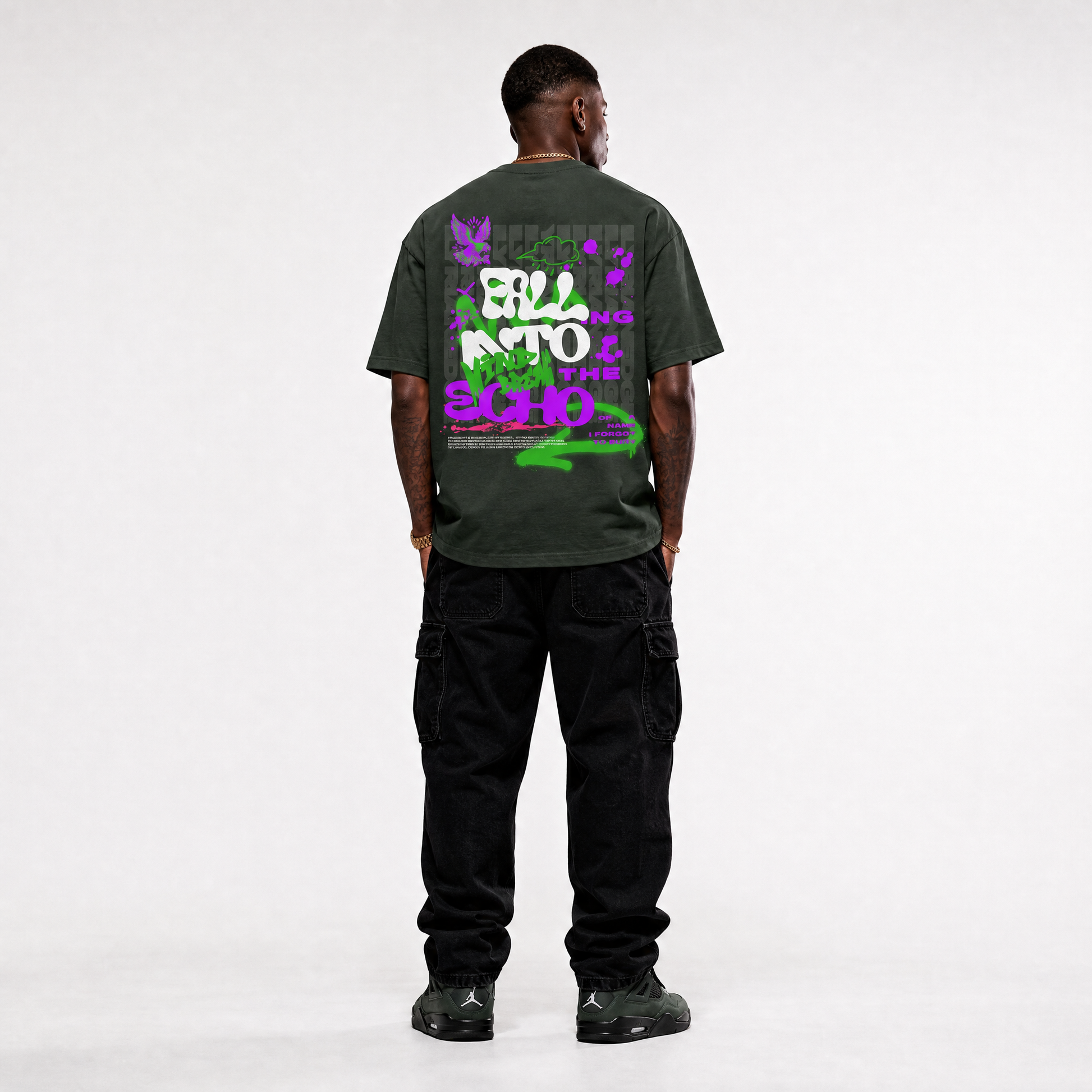 Green Phantom | Boxy T-Shirt | ILYRIANEDGE