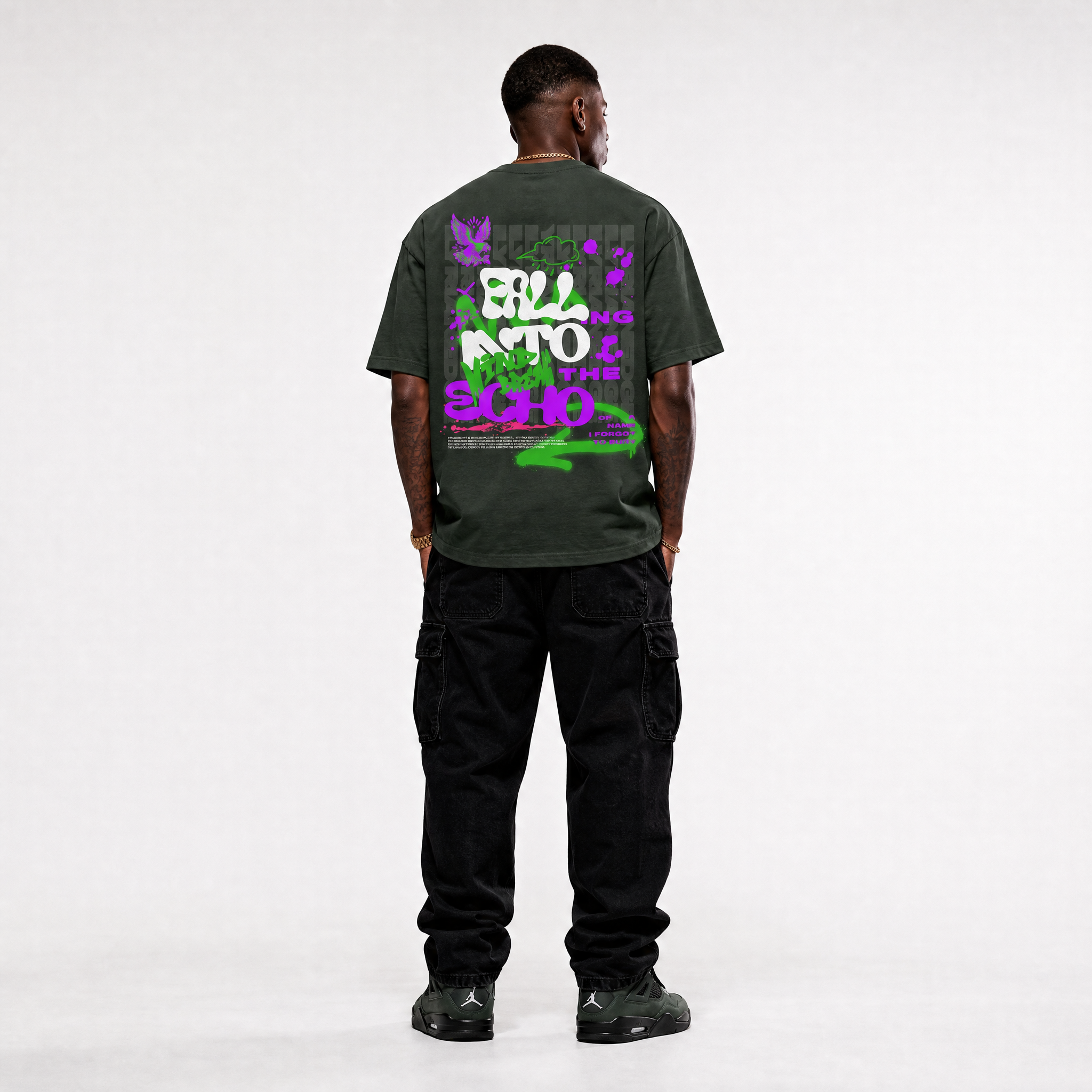 Green Phantom | Boxy T-Shirt | ILYRIANEDGE
