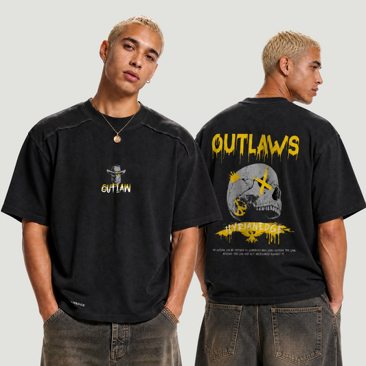 Outlaw | Paneled Boxy T-Shirt | ILYRIANEDGE