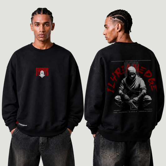 Stealth | Brushed Fleece Sweatshirt | ILYRIANEDGE