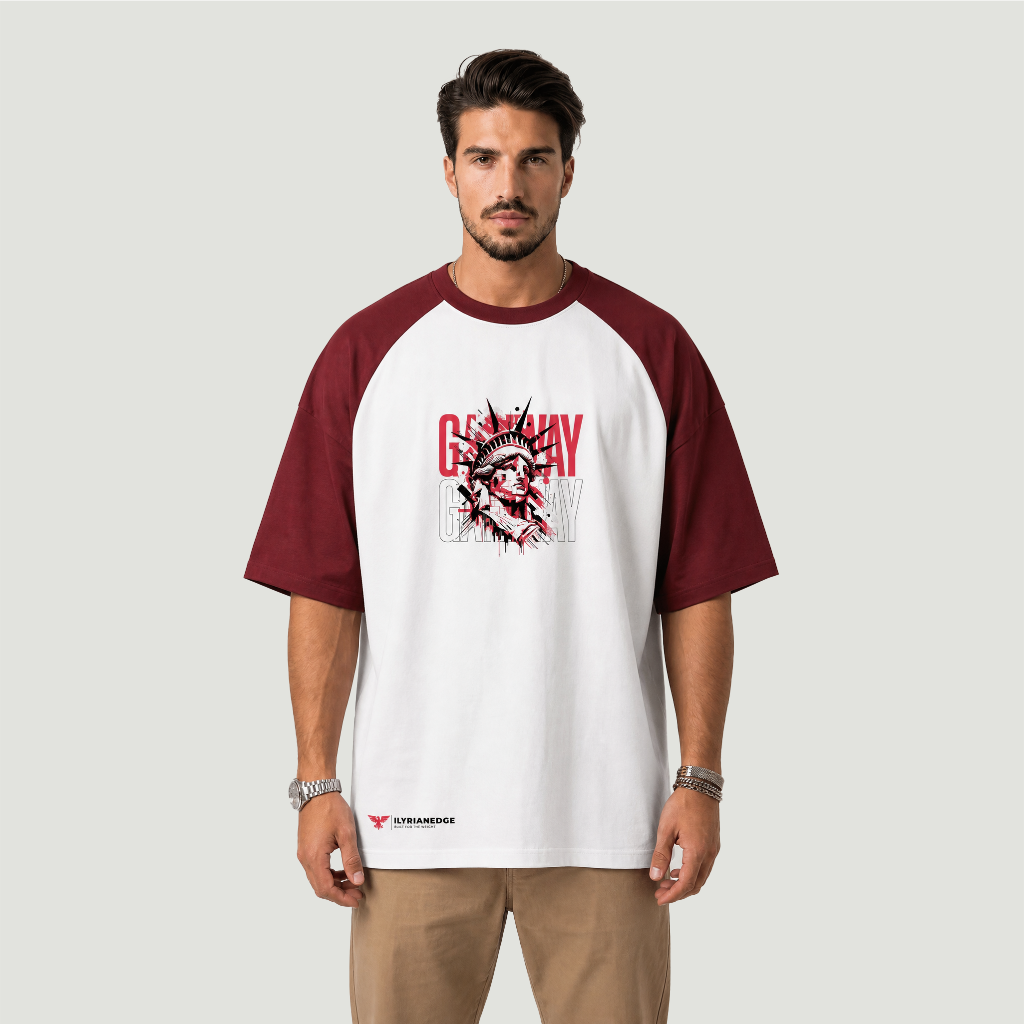Gateway | Oversized Baseball Tee | ILYRIANEDGE