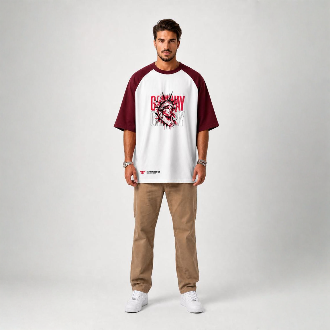 Gateway | Oversized Baseball Tee | ILYRIANEDGE