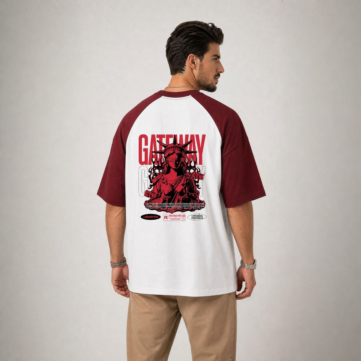 Gateway | Oversized Baseball Tee | ILYRIANEDGE