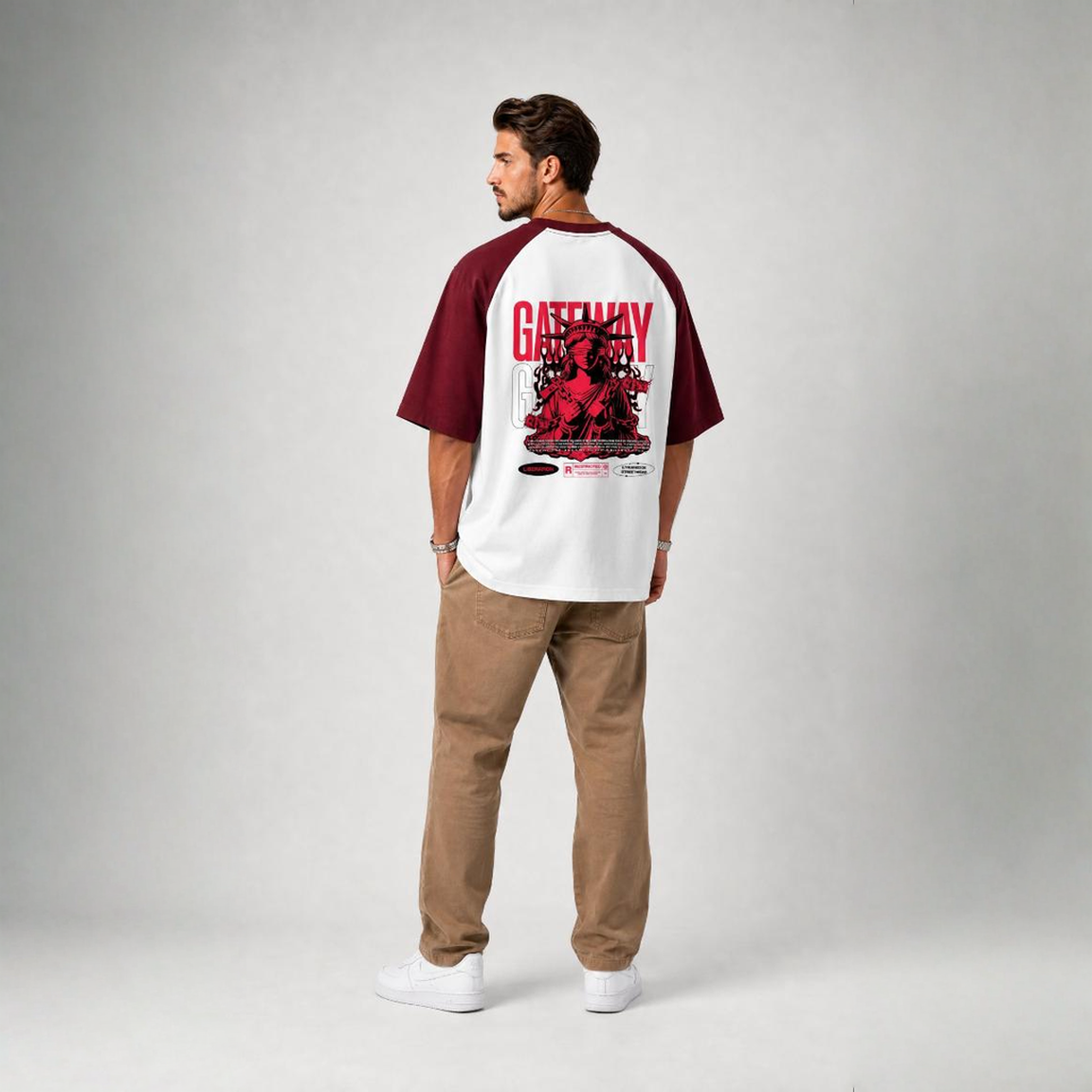 Gateway | Oversized Baseball Tee | ILYRIANEDGE