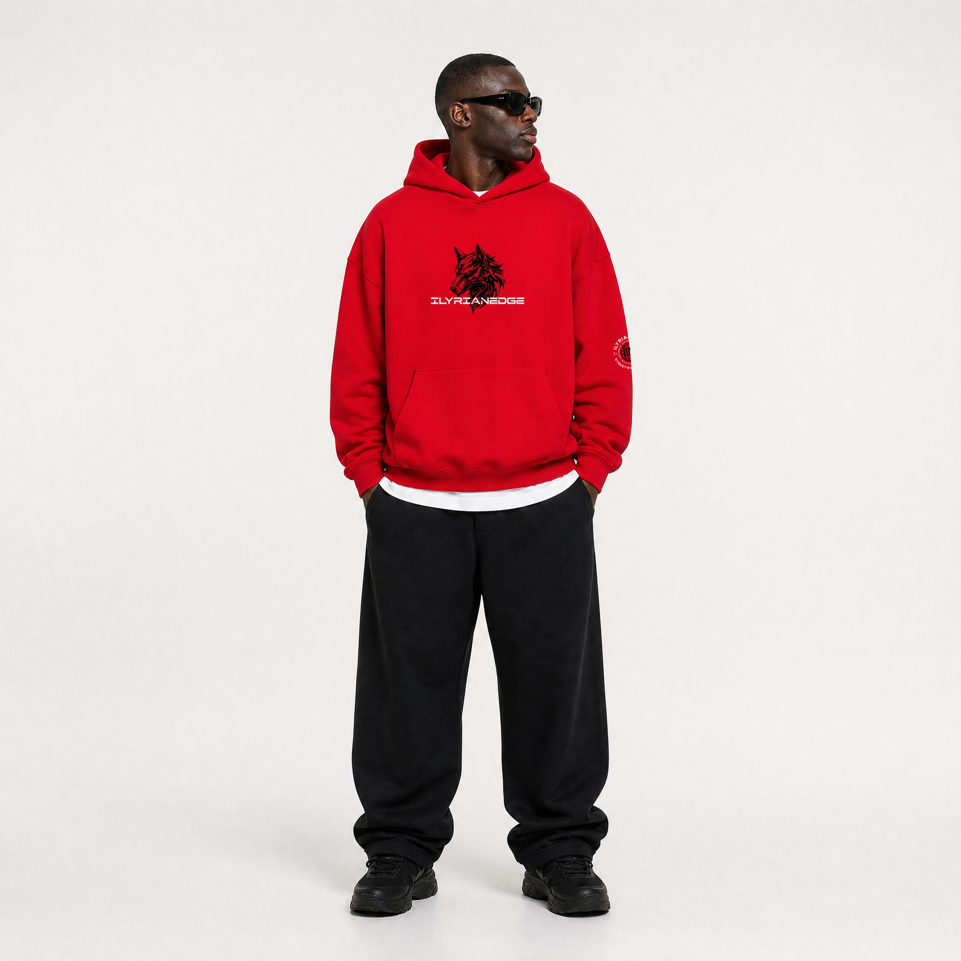 Cerberus Futurism | Boxy Hoodie | ILYRIANEDGE