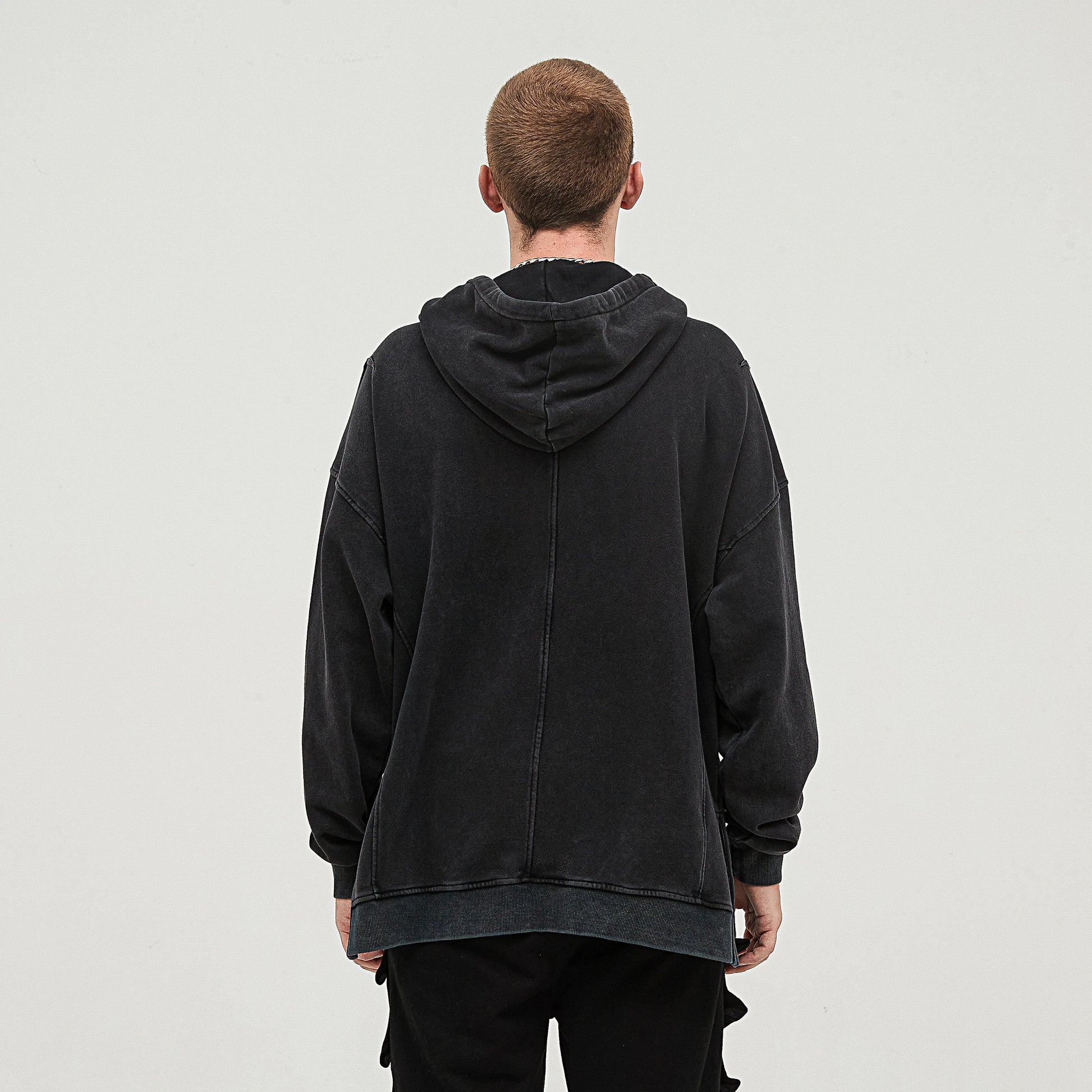 Ilyrianedge Hoodie | Washed Turtleneck Hoodie | ILYRIANEDGE