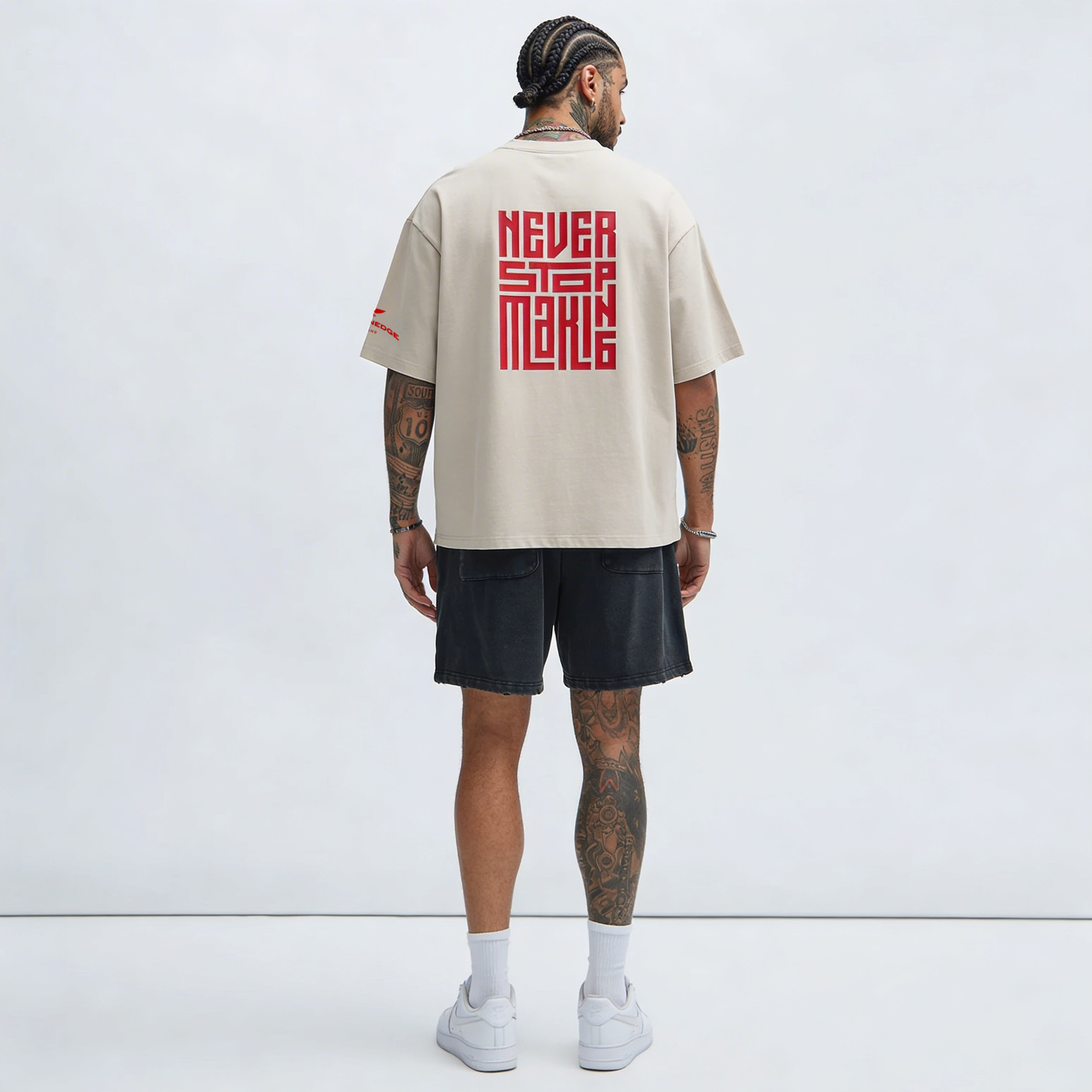 Bloodline | Sun-Faded Boxy Tee | ILYRIANEDGE