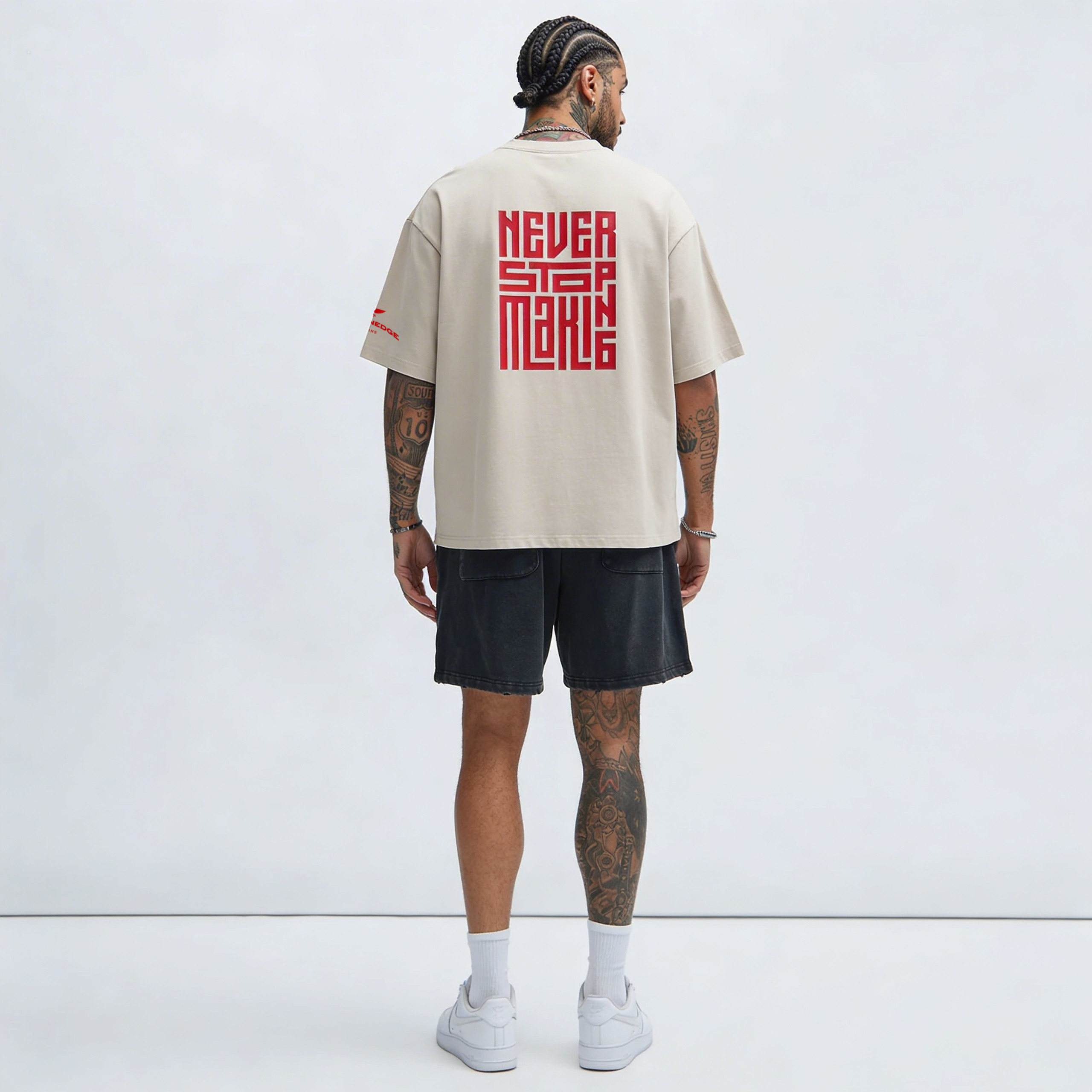 Bloodline | Sun-Faded Boxy Tee | ILYRIANEDGE