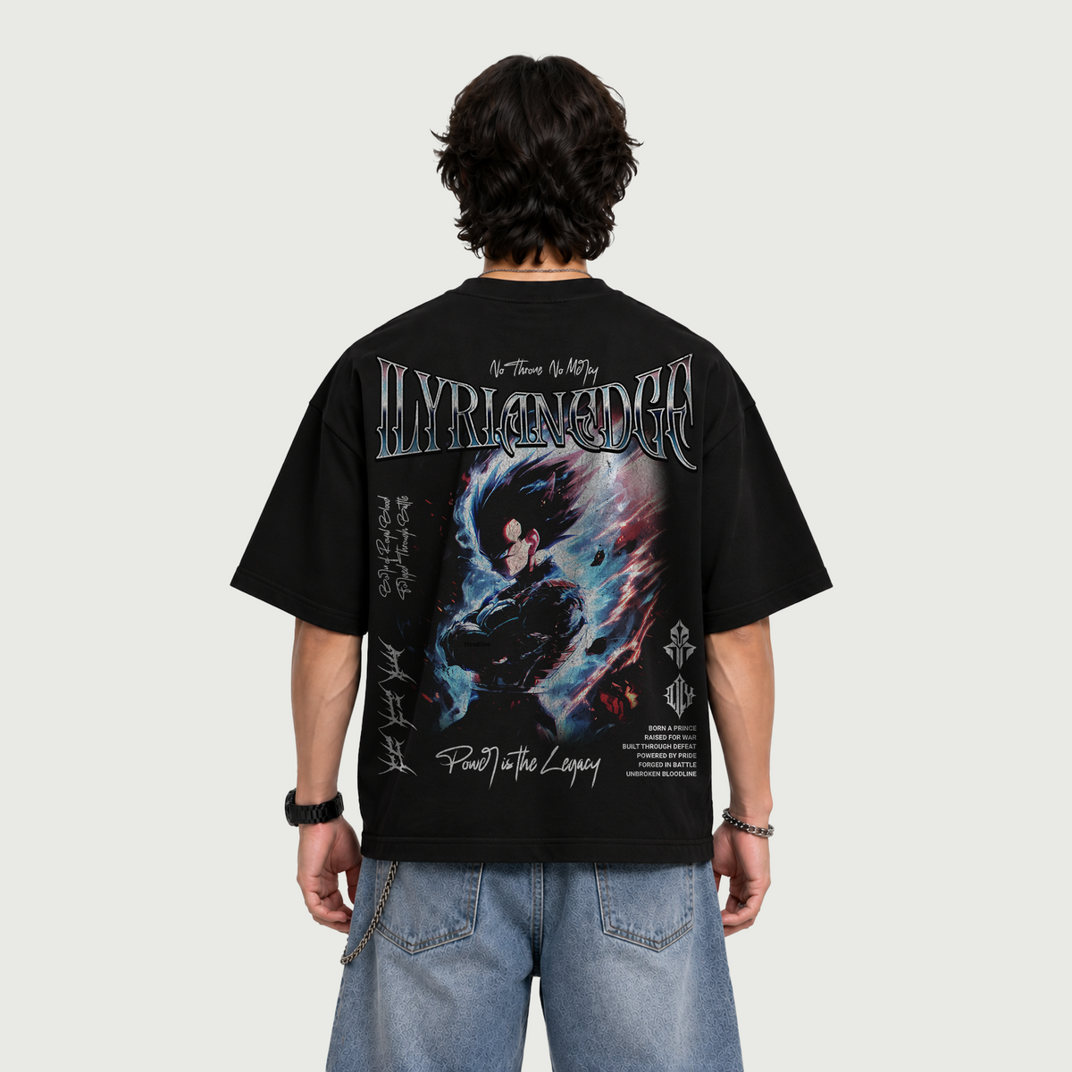 Royal Blood | 280GSM Boxy T-Shirt | ILYRIANEDGE