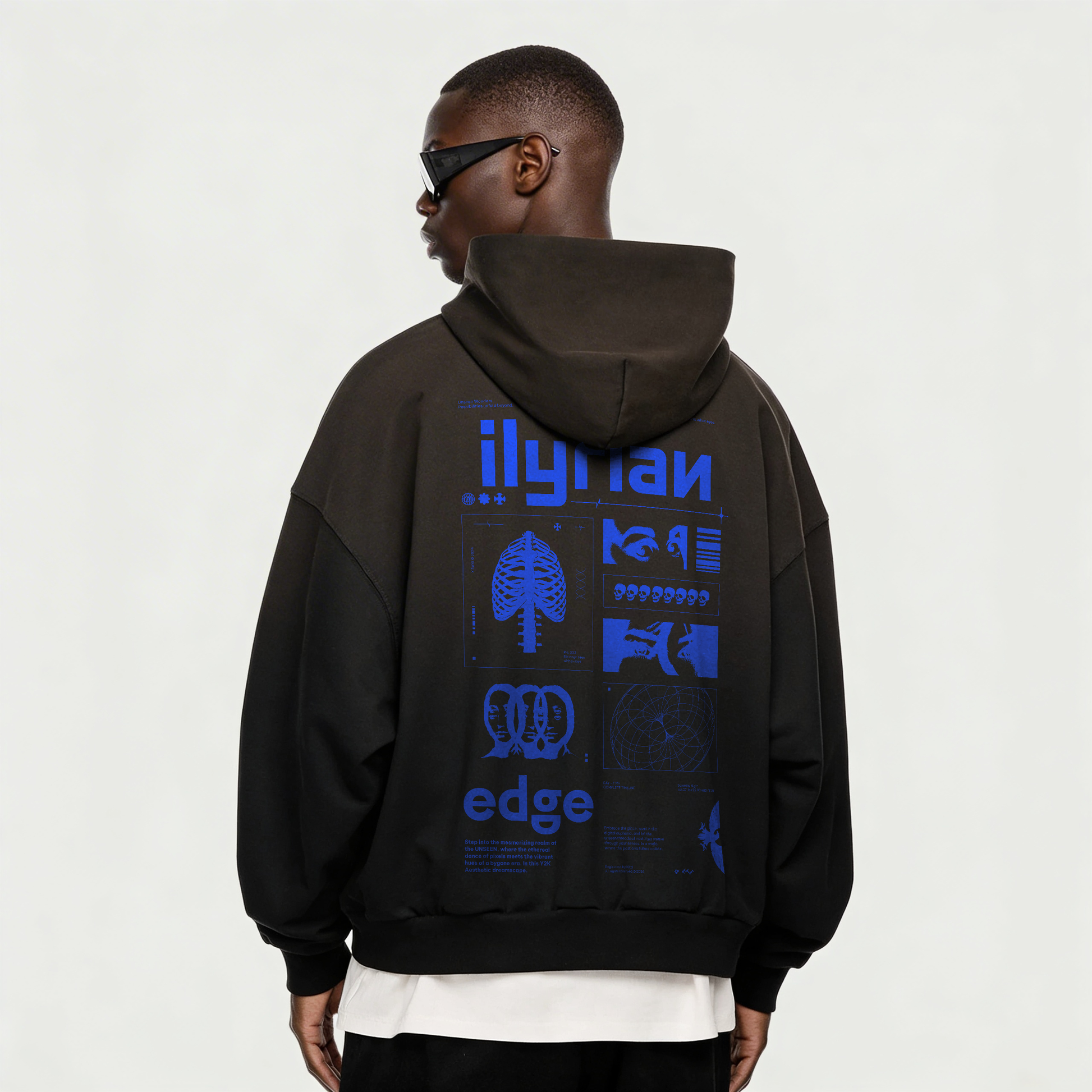 Unseen | Sun-Faded Boxy Hoodie | ILYRIANEDGE