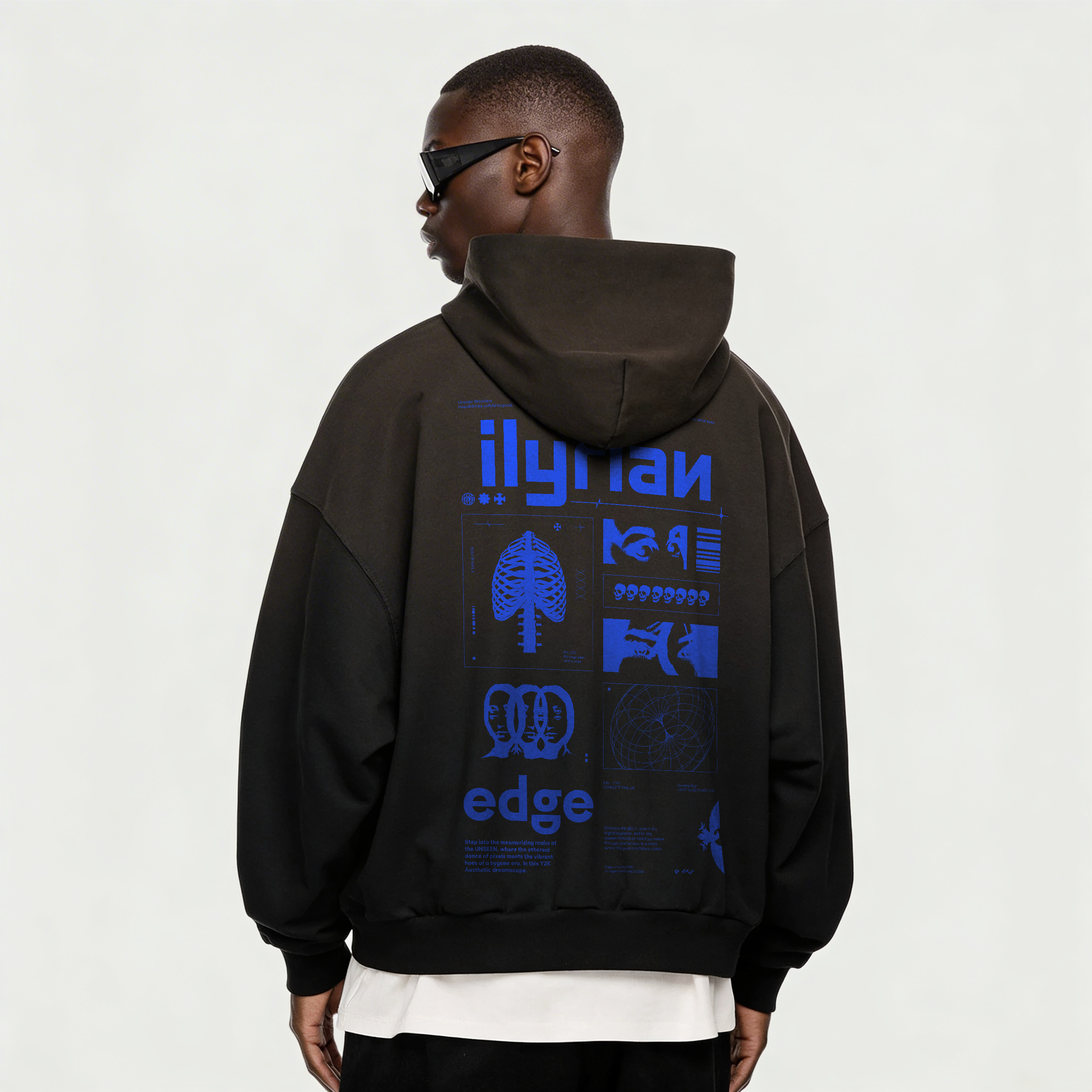 Unseen | Sun-Faded Boxy Hoodie | ILYRIANEDGE