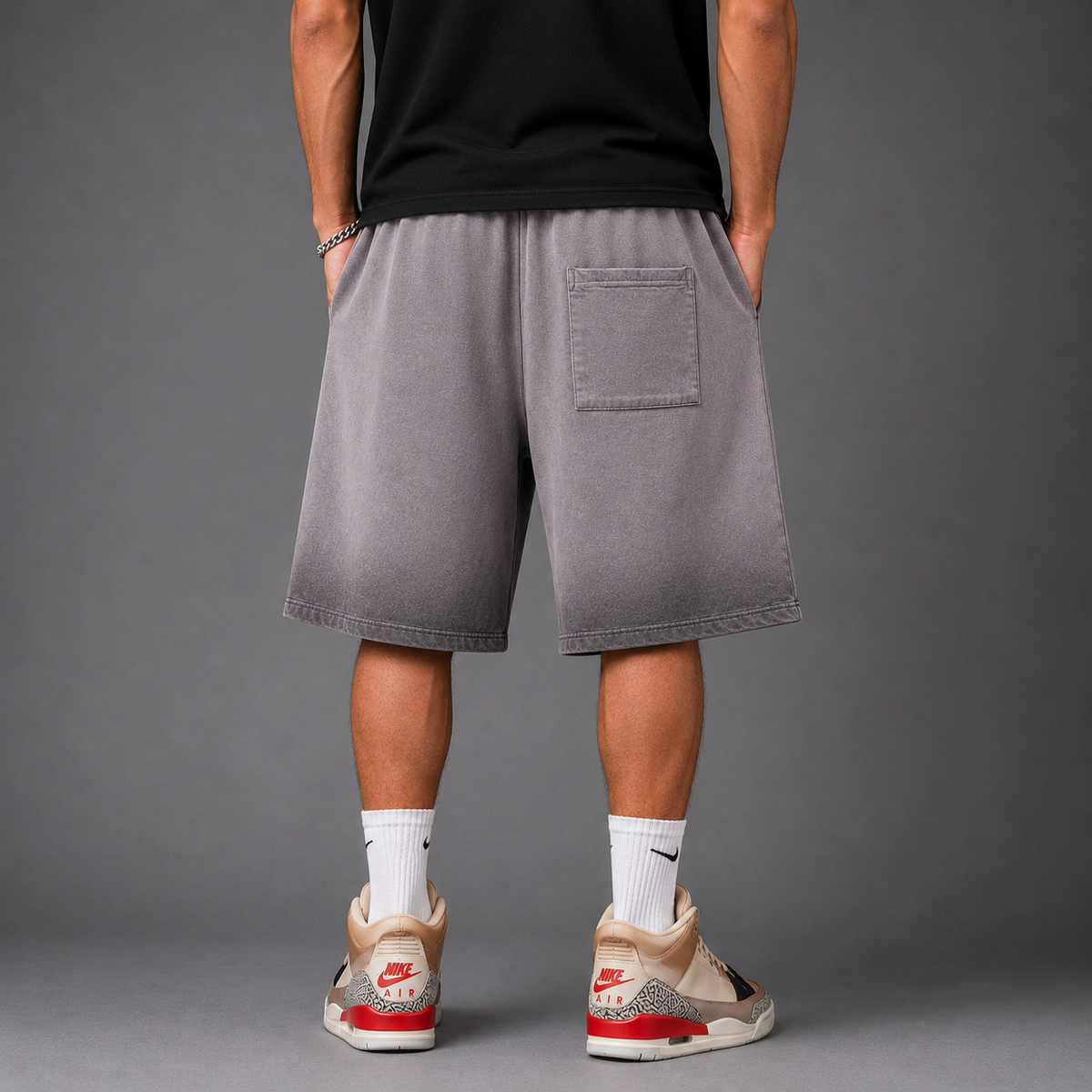 What Ever | Reverse Dyed Sweatshorts | ILYRIANEDGE