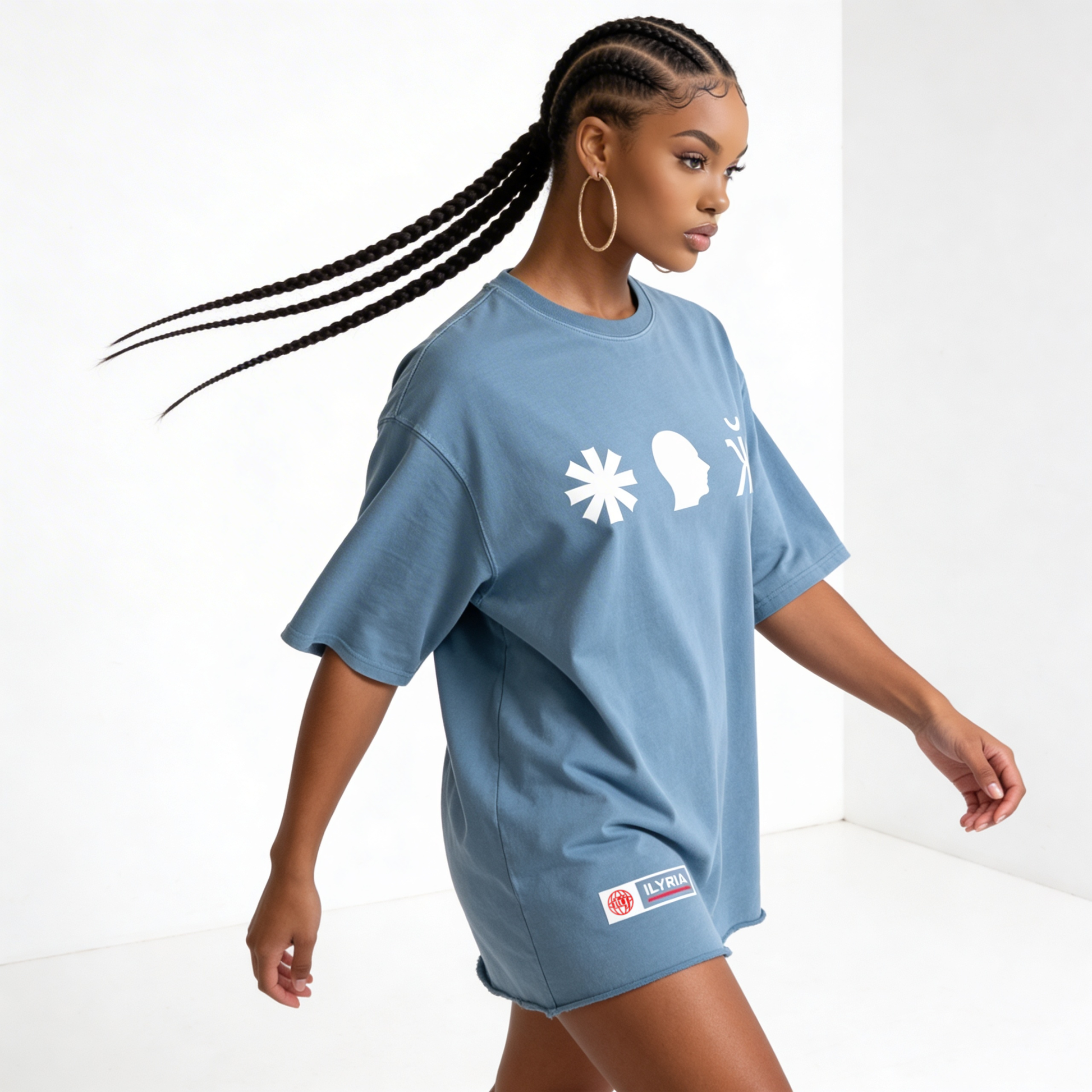 Forever - 260GSM Unisex Faded Raw Hem T-shirt