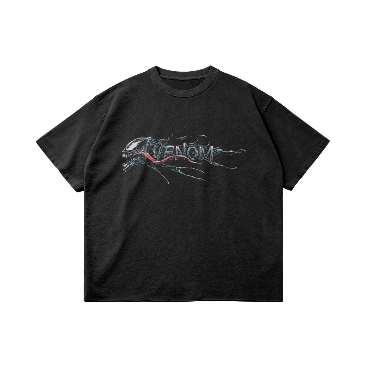Venom | Faded Raw Hem T-Shirt | ILYRIANEDGE