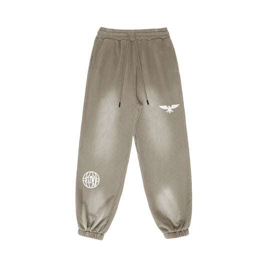 Ily Joggers - 400GSM Unisex Super Heavyweight Sun Faded Sweatpants