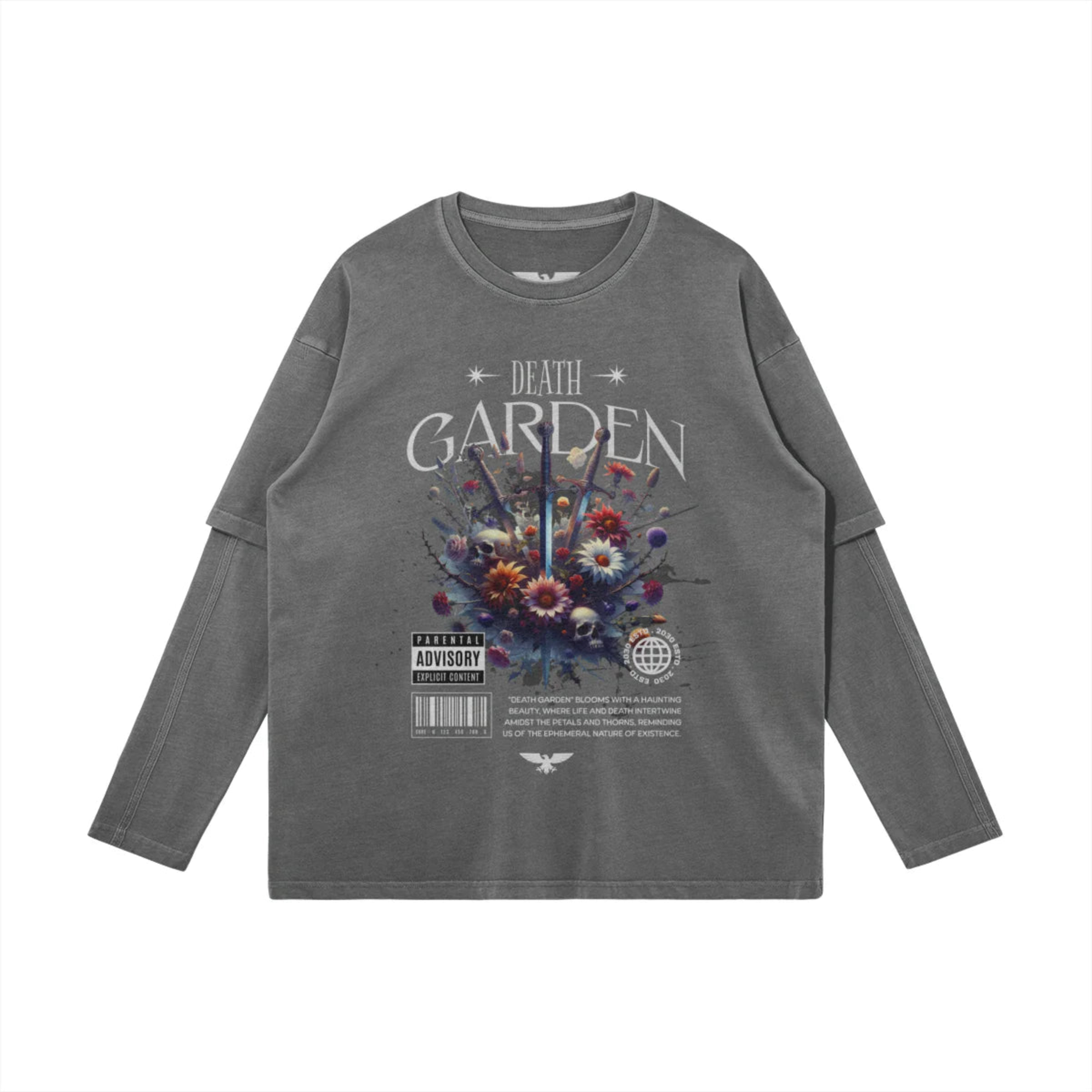 Death Garden | Faux-Layered Long Sleeve | ILYRIANEDGE