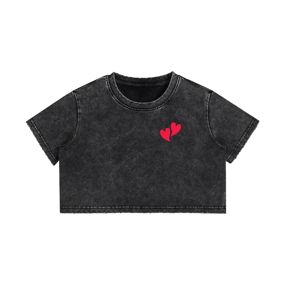 Live For Today | Women's Snow Wash Crop Top | ILYRIANEDGE