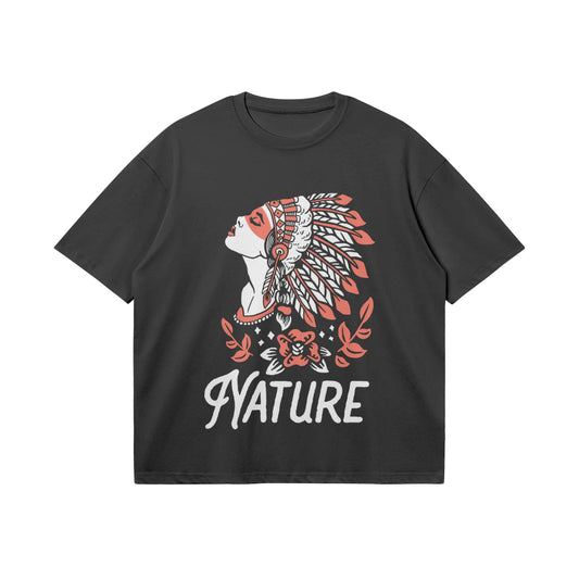 Nature - 240GSM Unisex Boxy T-shirt