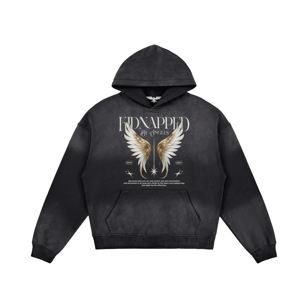 Kidnapped | Distressed Sun-Faded Hoodie | ILYRIANEDGE
