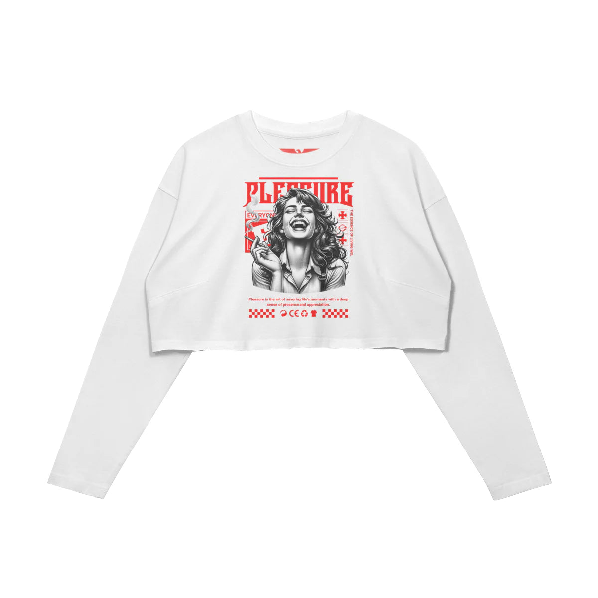 Pressure | Raw Hem Crop Top | ILYRIANEDGE