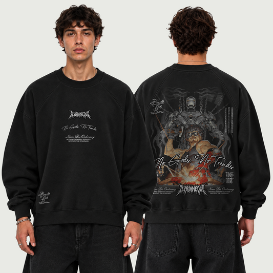 Mechanical Soul | Brushed Fleece  Heavyweight Sweatshirt | ILYRIANEDGE